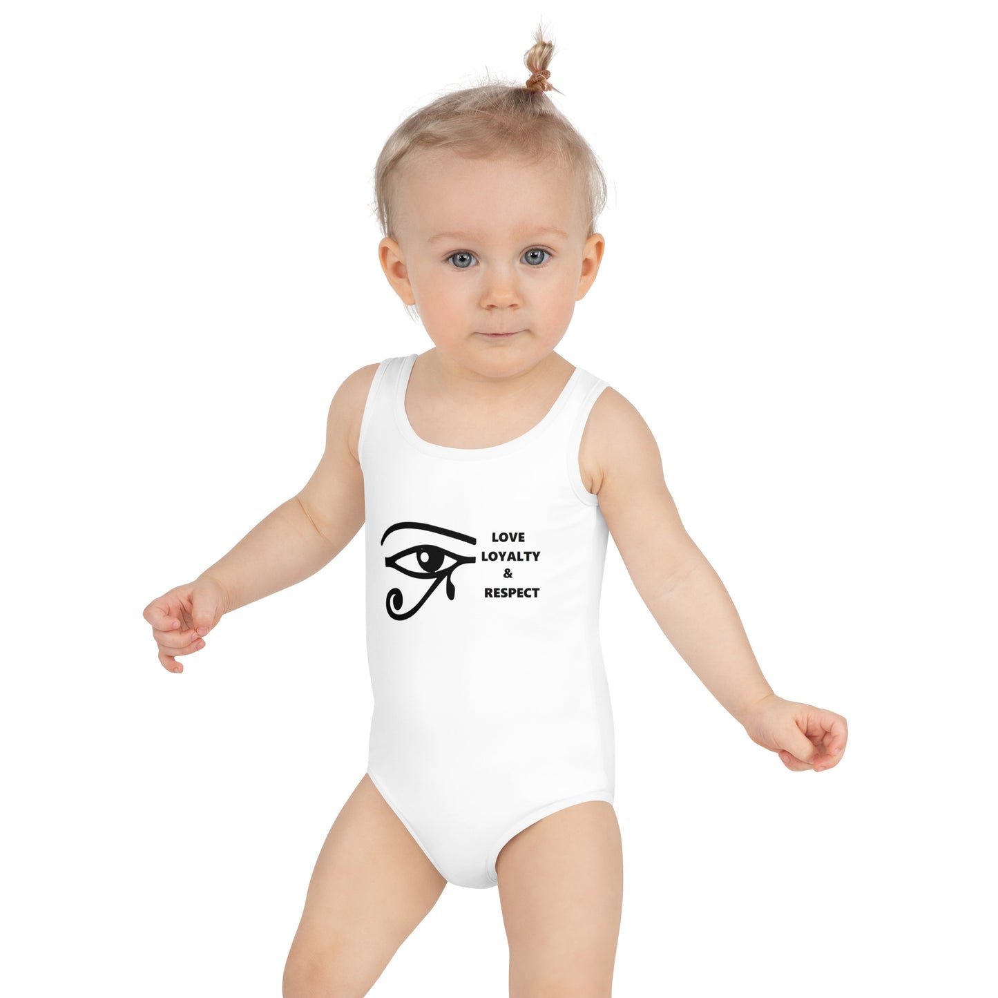 LOVE LOYALTY & RESPECT  Kids Swimsuit