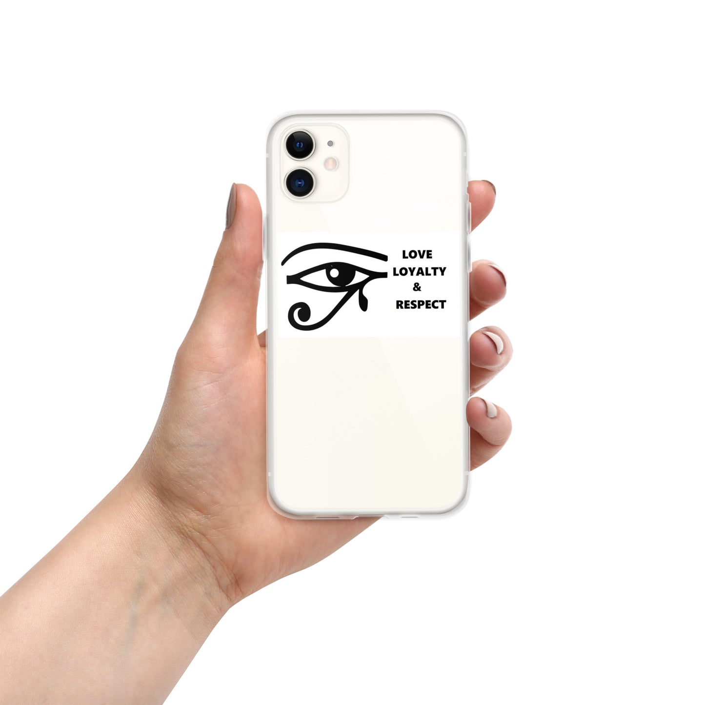 LOVE LOYALTY & RESPECT Clear Case for iPhone®