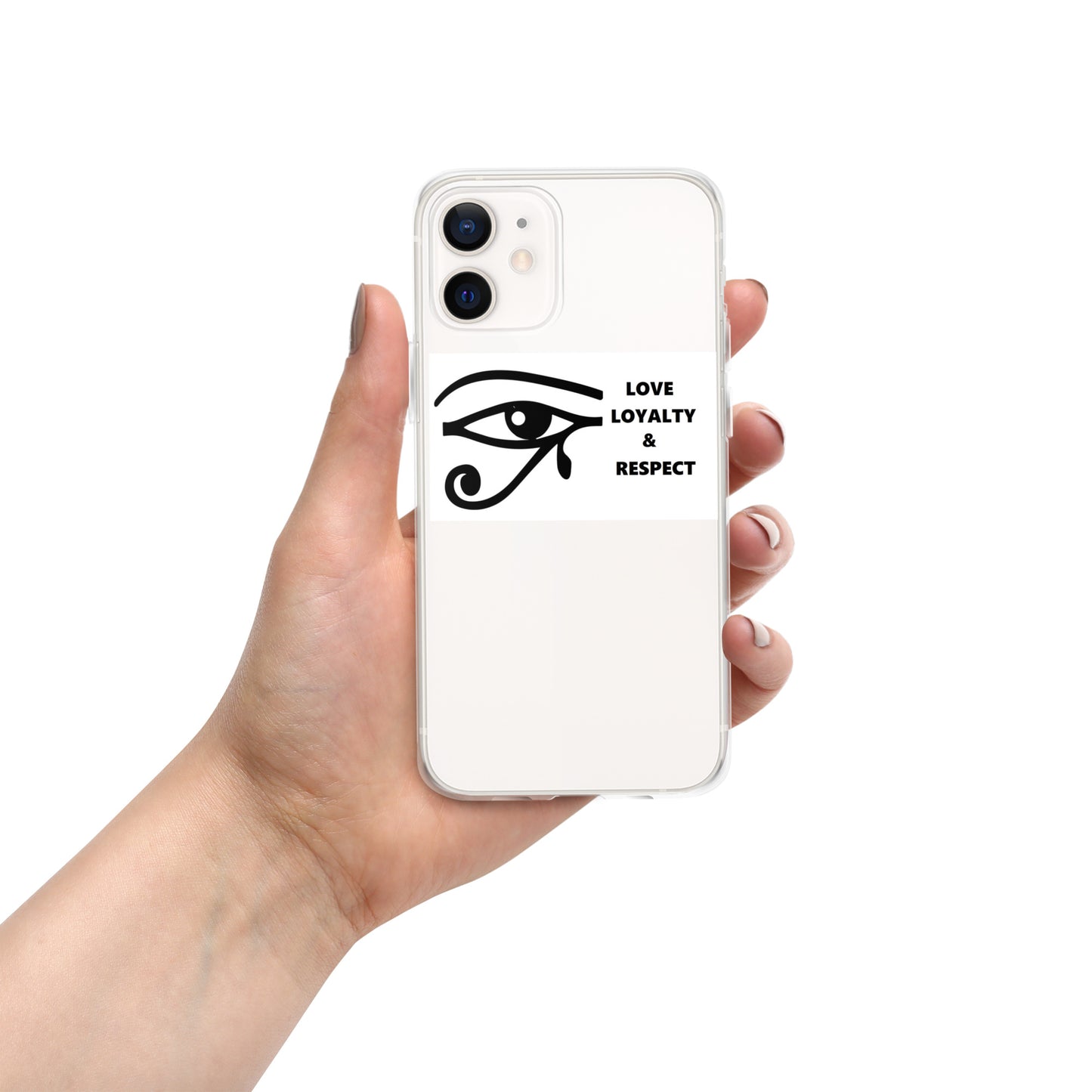 LOVE LOYALTY & RESPECT Clear Case for iPhone®