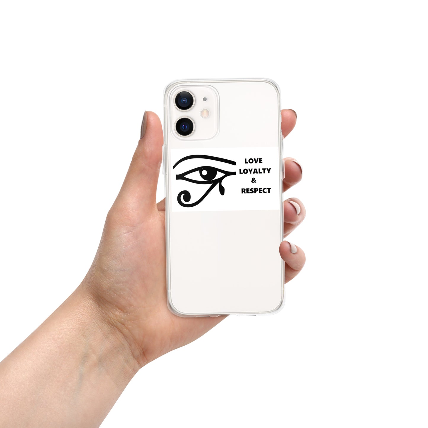 LOVE LOYALTY & RESPECT Clear Case for iPhone®