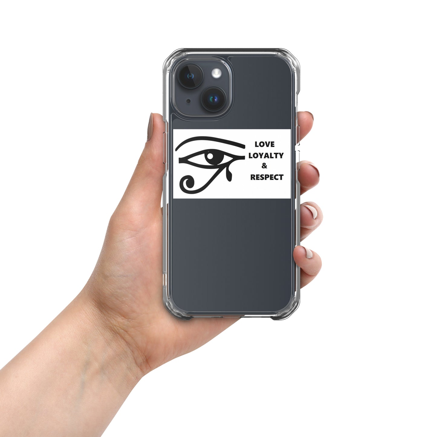 LOVE LOYALTY & RESPECT Clear Case for iPhone®