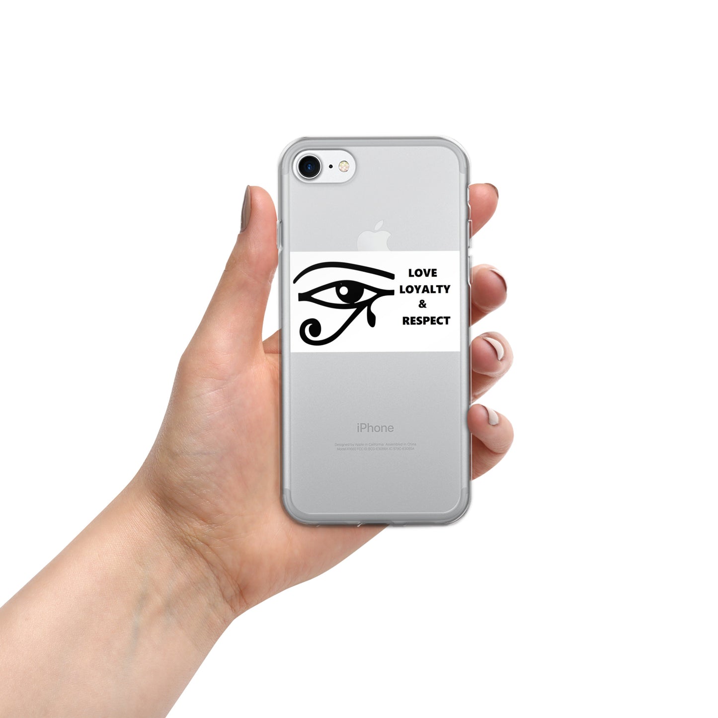 LOVE LOYALTY & RESPECT Clear Case for iPhone®