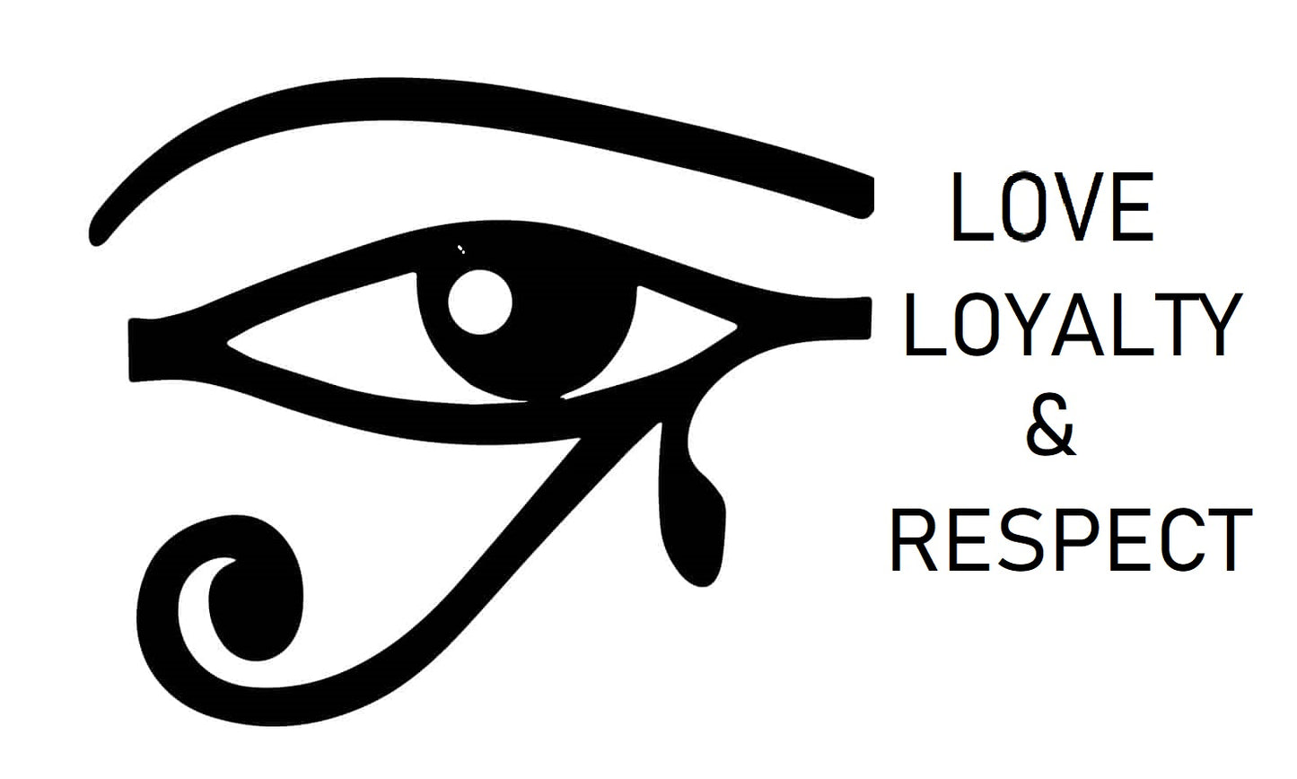 LOVE LOYALTY & RESPECT premium clothing