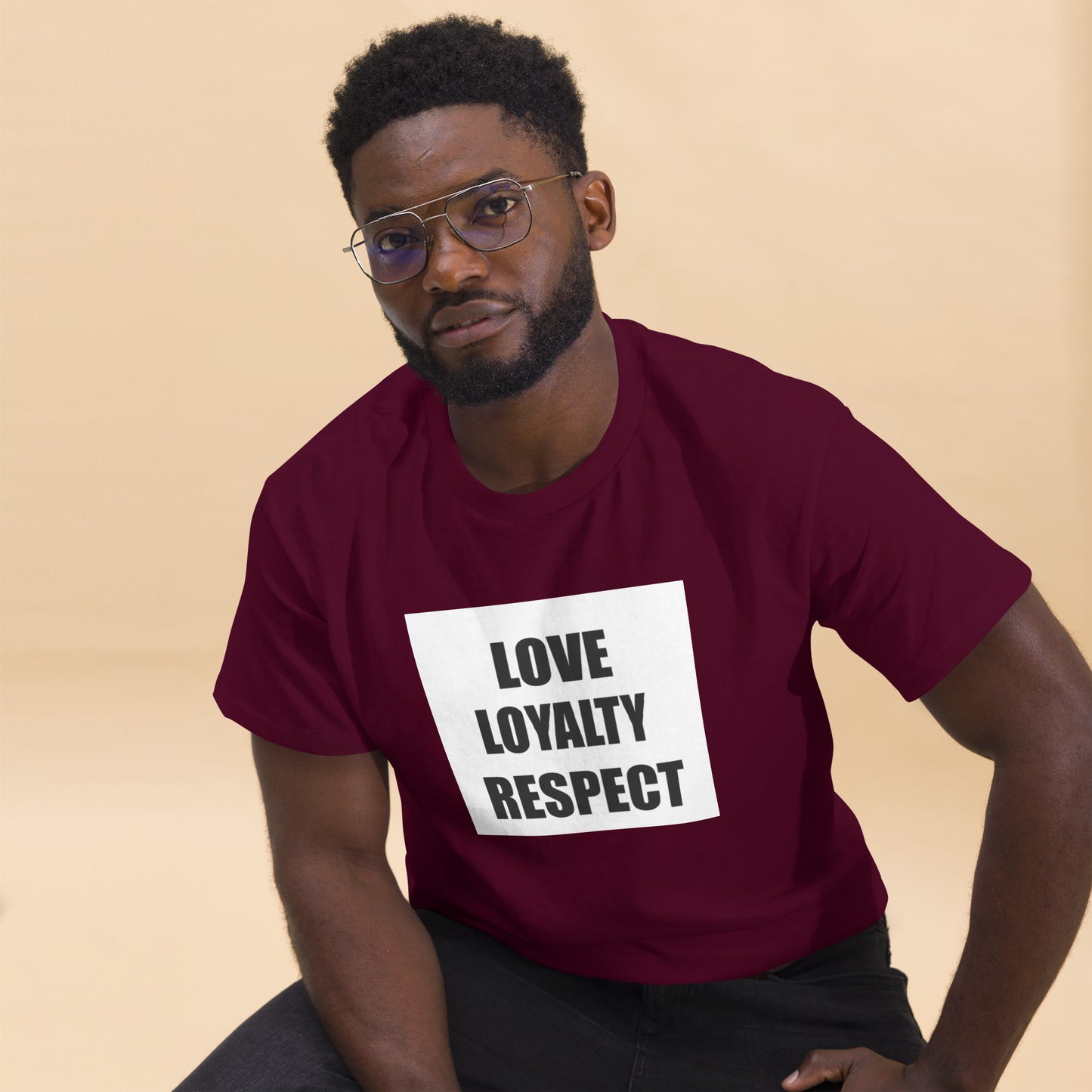 LOVE LOYALTY & RESPECT Premium unisex classic tee