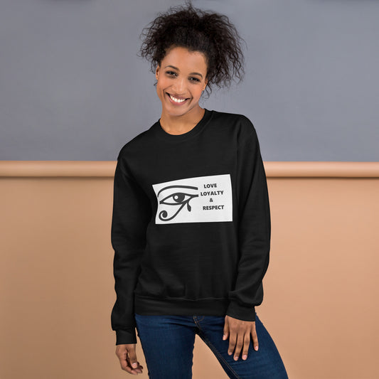 LOVE LOYALTY & RESPECT Premium Unisex Sweatshirt