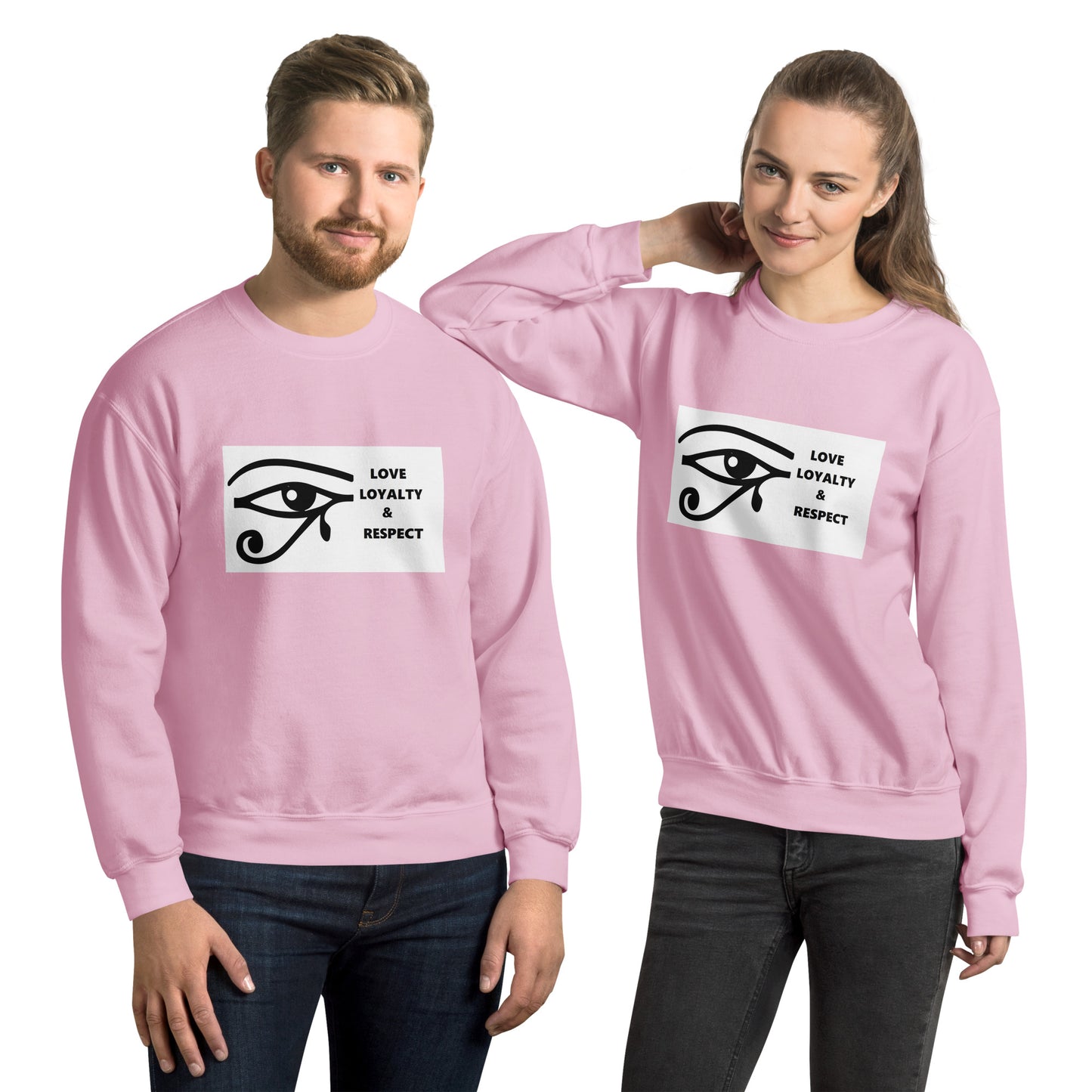 LOVE LOYALTY & RESPECT Premium Unisex Sweatshirt