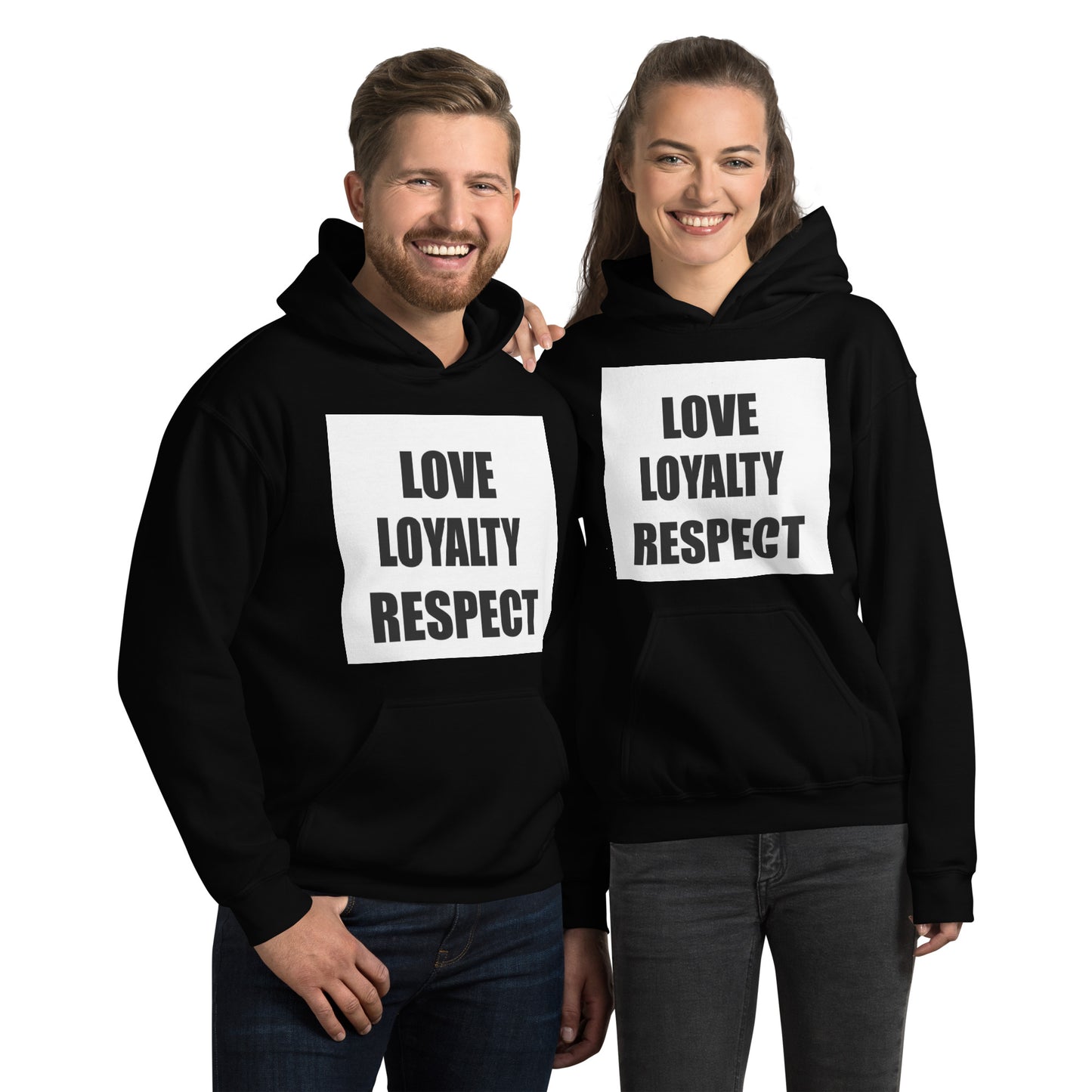 LOVE LOYALTY & RESPECT Premium Unisex Hoodie