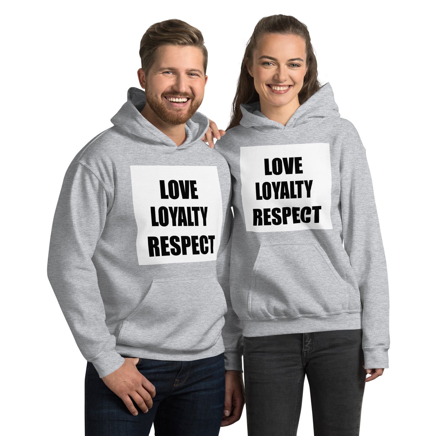 LOVE LOYALTY & RESPECT Premium Unisex Hoodie