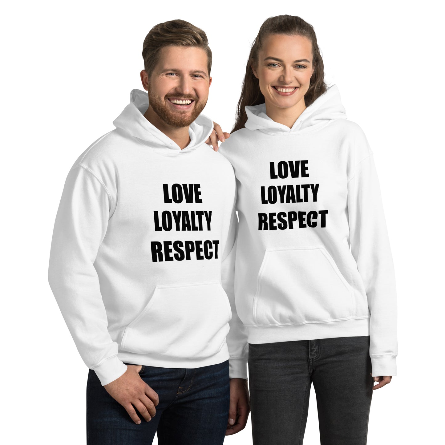 LOVE LOYALTY & RESPECT Premium Unisex Hoodie