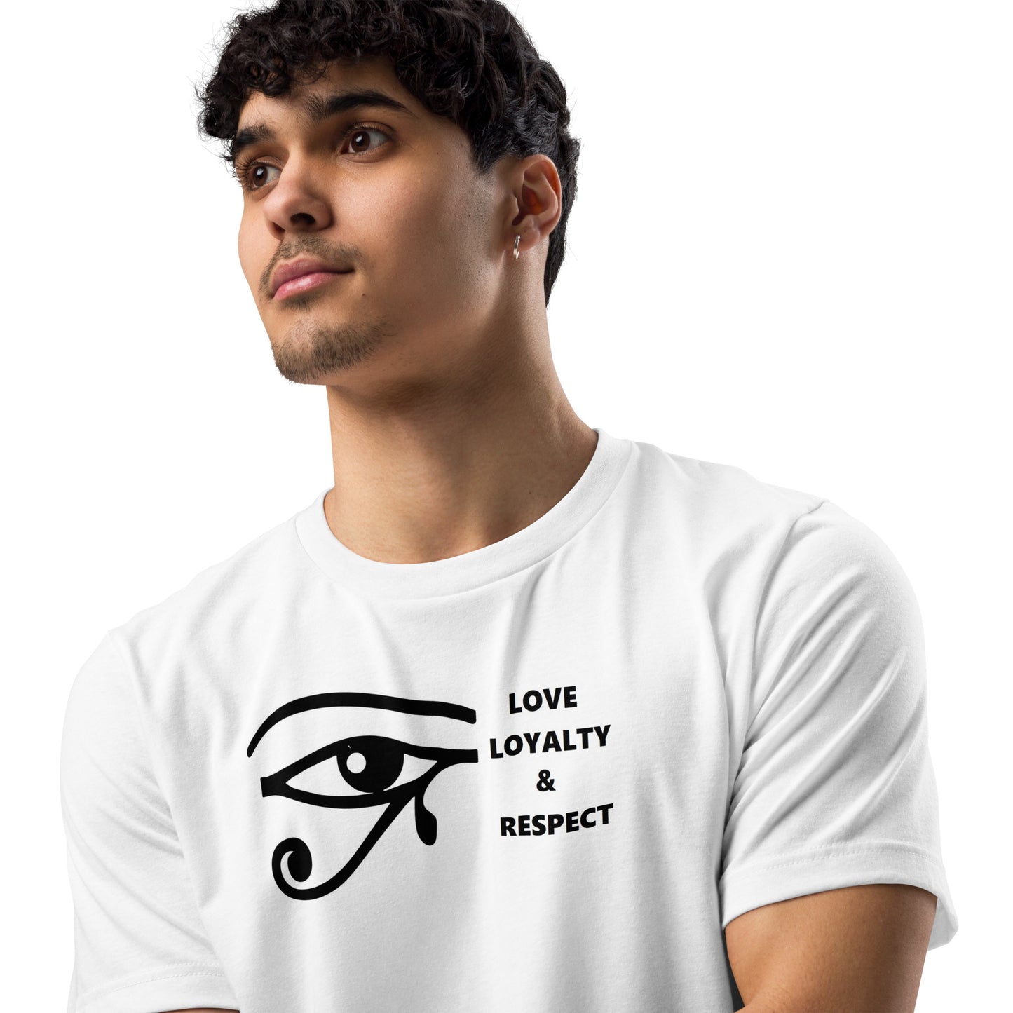 LOVE LOYALTY & RESPECT Unisex staple eco t-shirt premium clothing